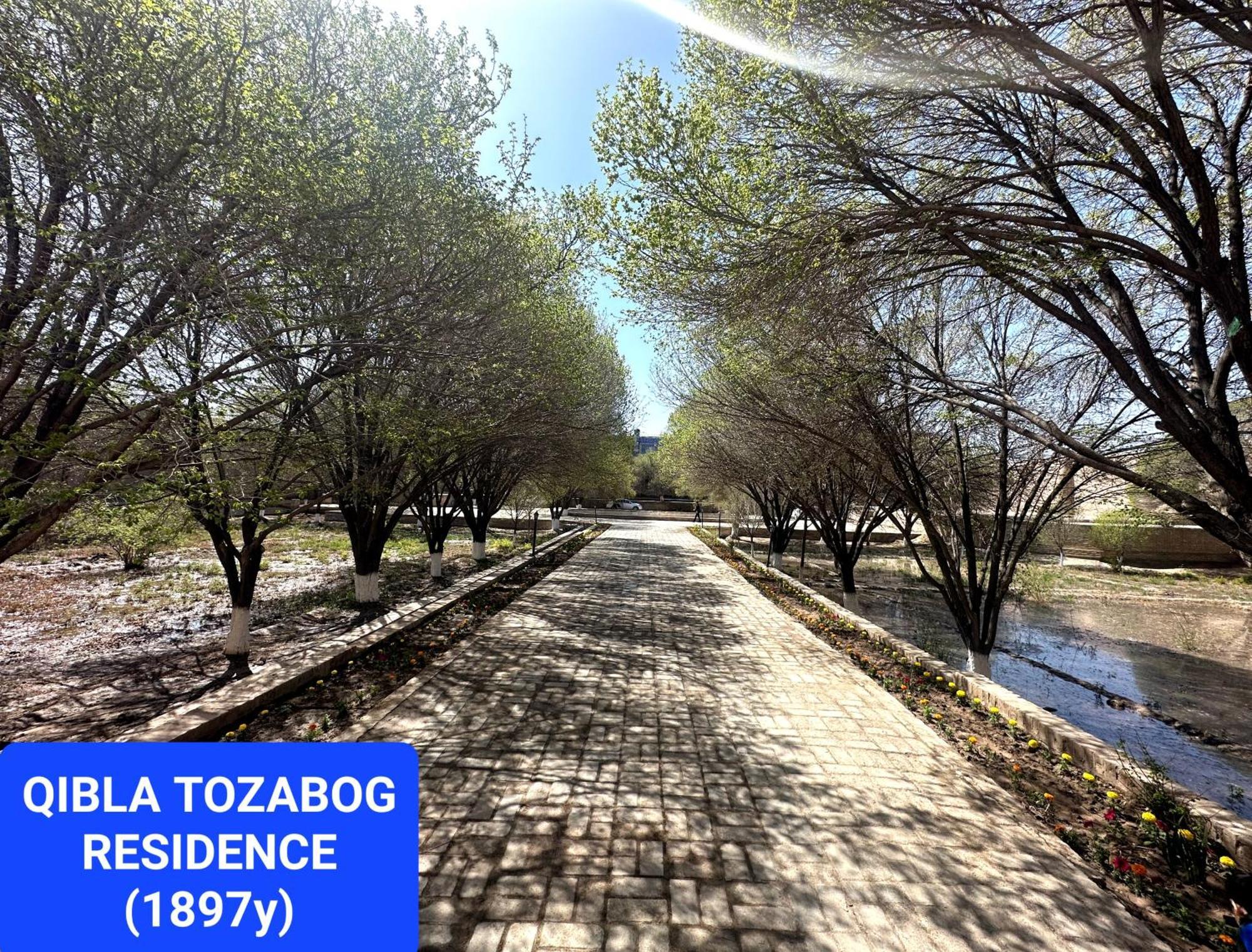 ホテル Qibla Tozabog ヒヴァ エクステリア 写真