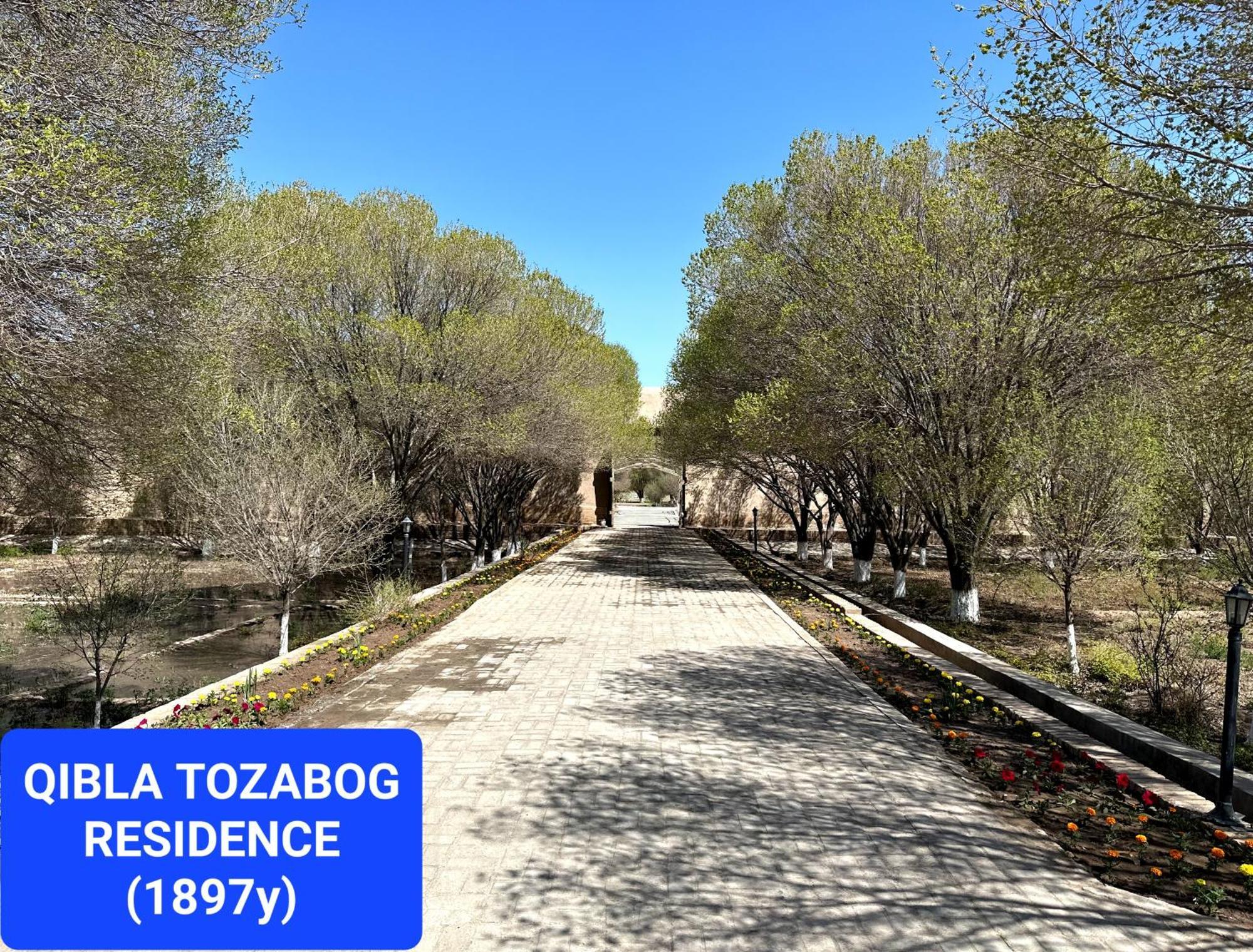 ホテル Qibla Tozabog ヒヴァ エクステリア 写真