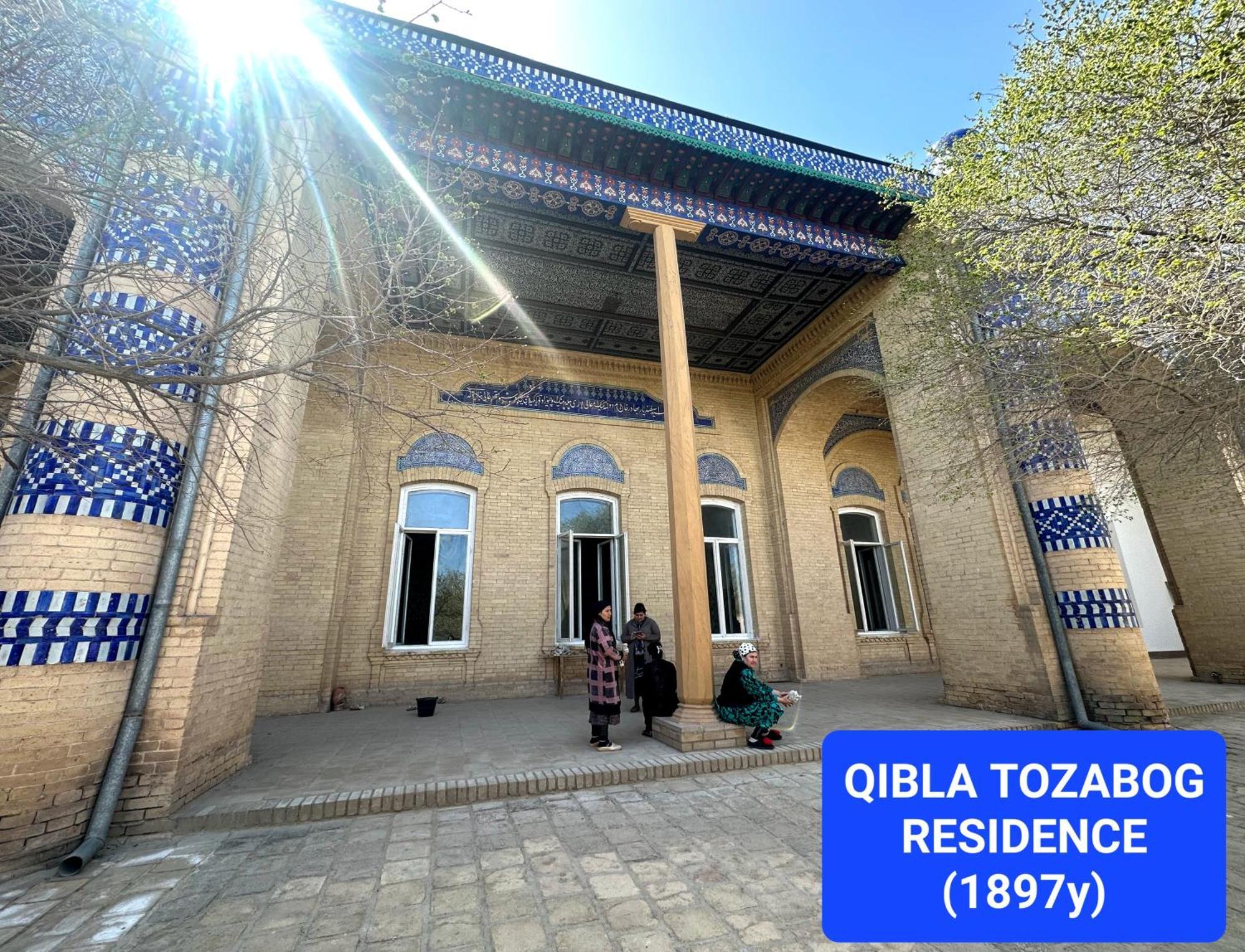 ホテル Qibla Tozabog ヒヴァ エクステリア 写真