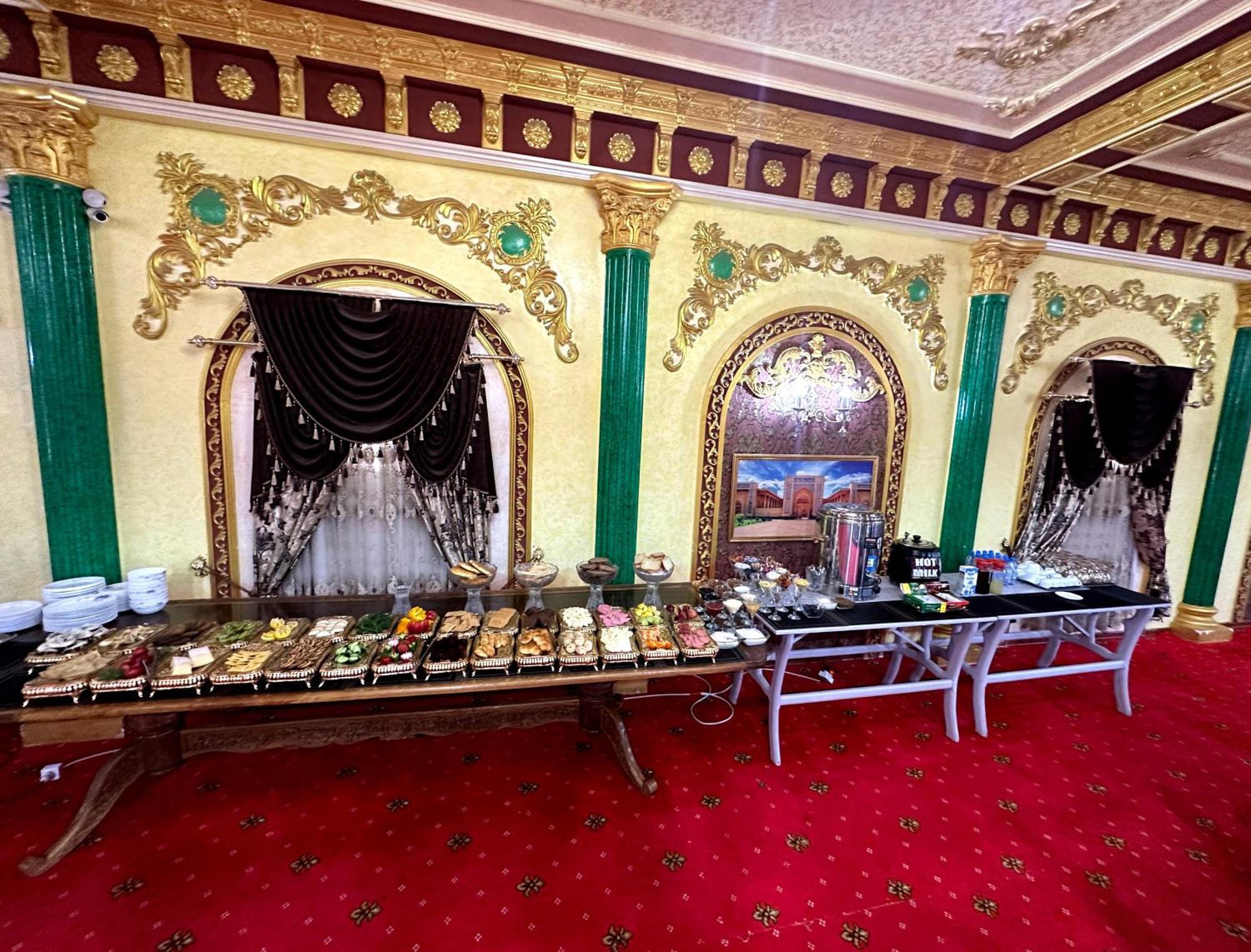 ホテル Qibla Tozabog ヒヴァ エクステリア 写真